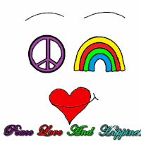 Peace Love Happiness Animated Gifs | Photobucket