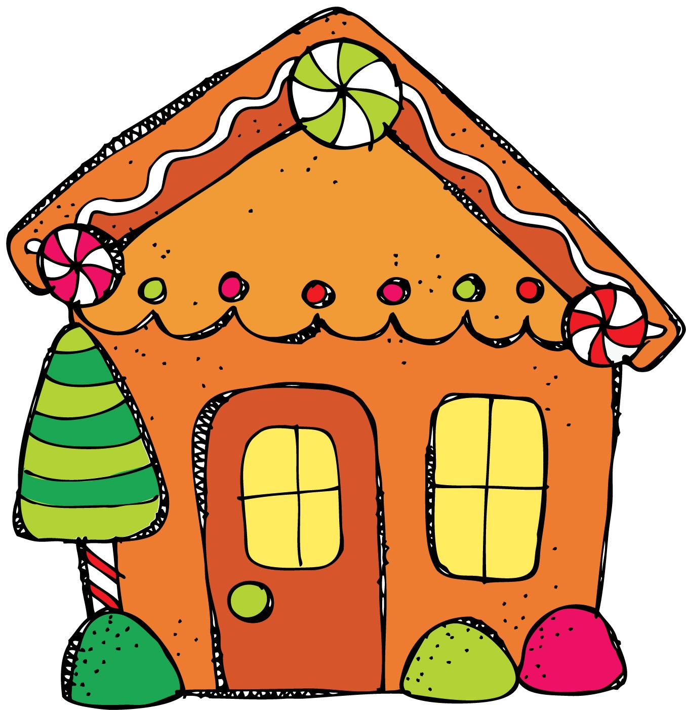 The Very Busy Kindergarten: Gingerbread House
