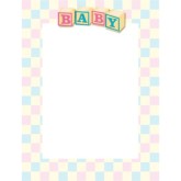 Girl Baby Shower Border Frames - ClipArt Best