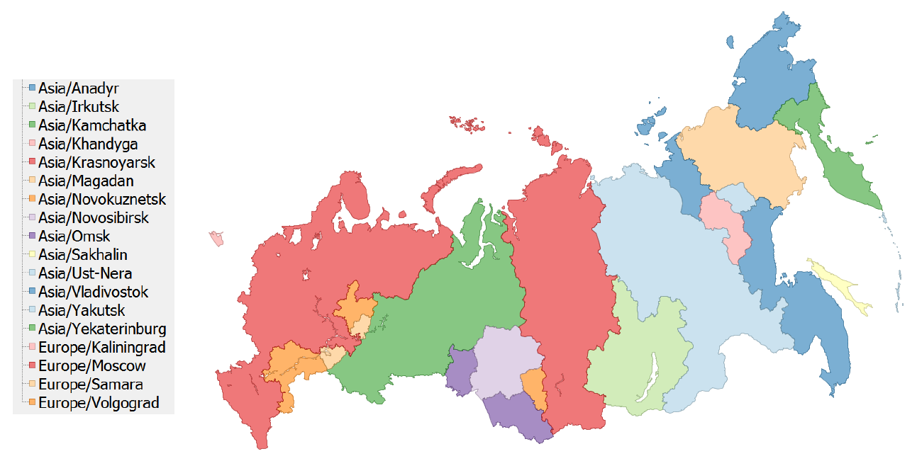 A map of the TZ timezones of Russia - ClipArt Best - ClipArt Best