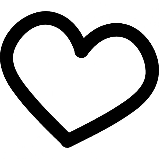 Heart Symbol Outline - ClipArt Best