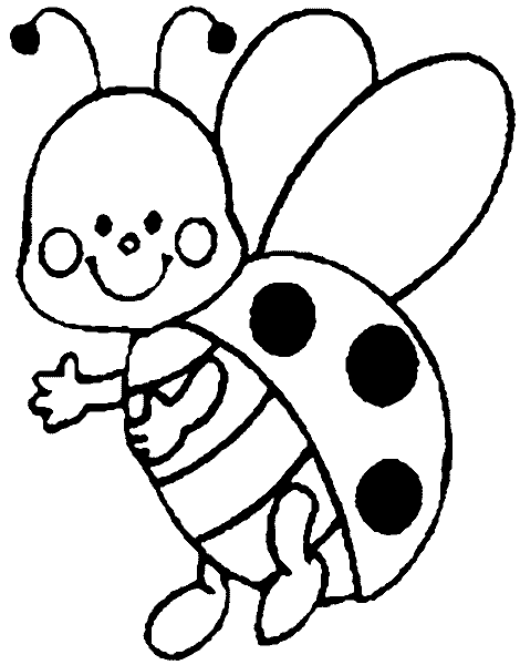 Ladybug Cartoon Colour Cartoon Ladybug Coloring Pages In Animals ...