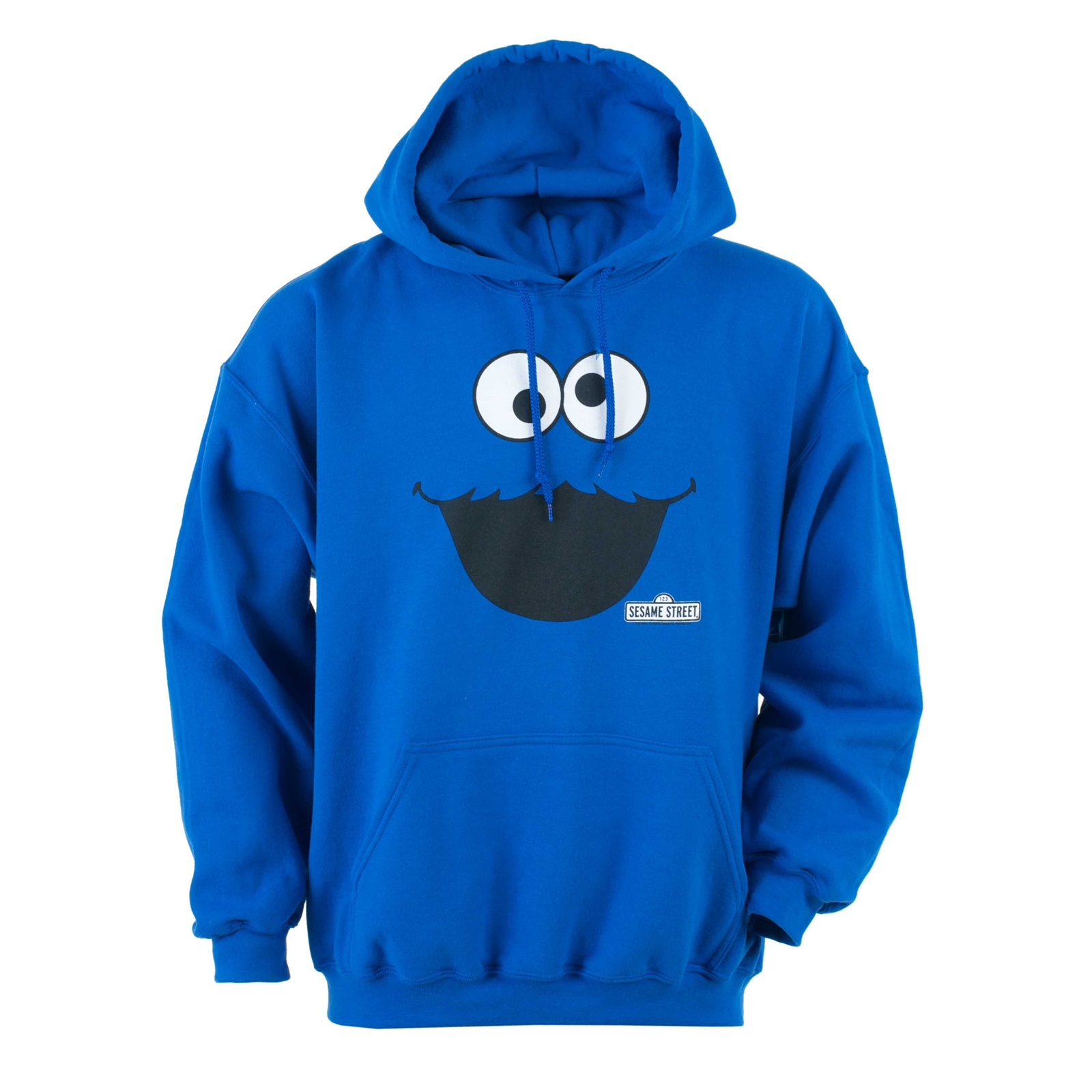 Play.com - Buy Sesame Street Men's Cookie Monster Face Hoodie ...