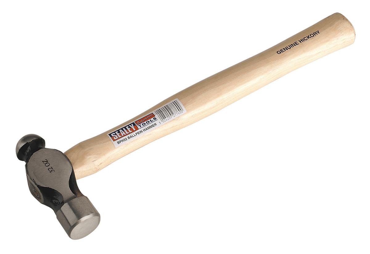 Sealey BPH32 Ball Pein Hammer 2lb Hickory Shaft ( - ClipArt Best ...