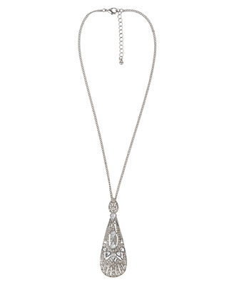 7. Teardrop Deco Necklace - 8 Great Gatsby Inspired Fashions ...