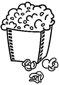 Eat Popcorn on National Popcorn Day - ClipArt Best - ClipArt Best