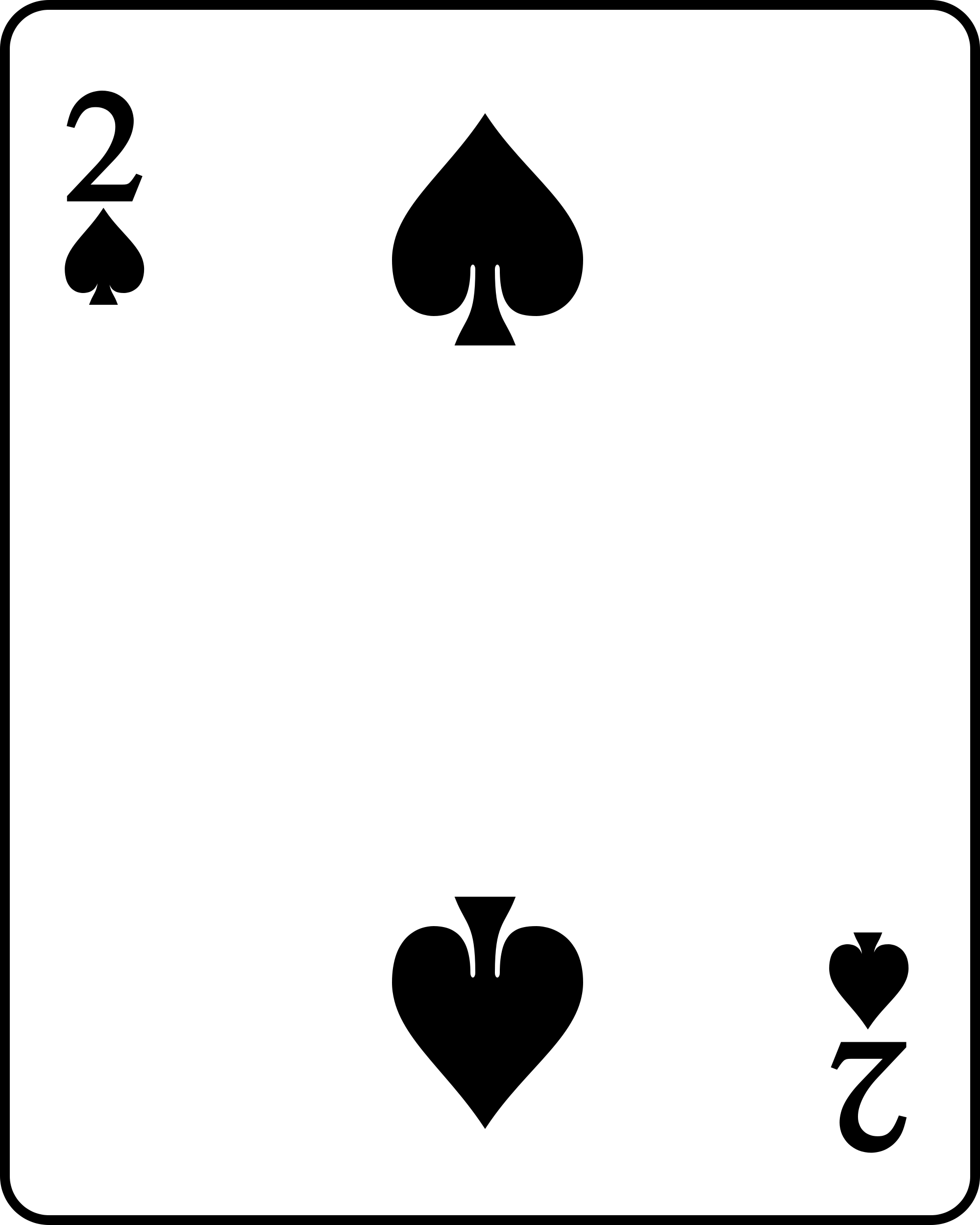 Playing Card Spade Image - ClipArt Best