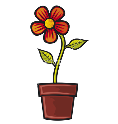 Plant Pot Cartoon - ClipArt Best