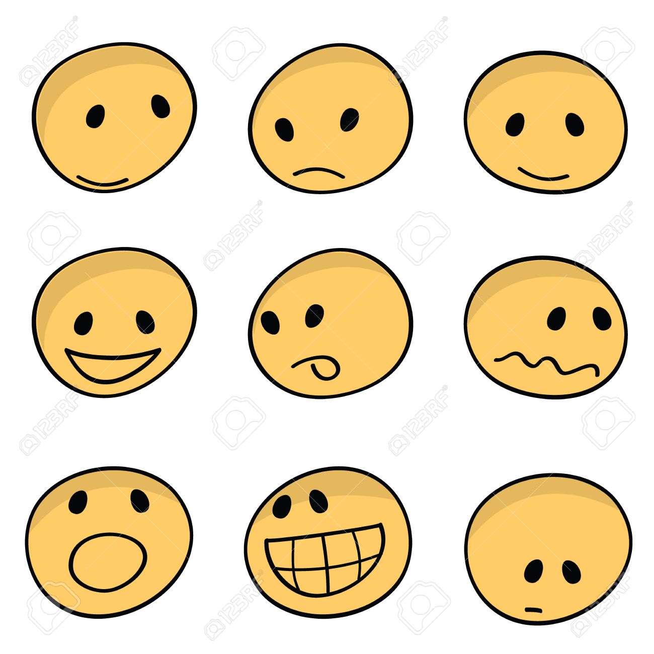 Cartoon Facial Expressions Pictures - ClipArt Best