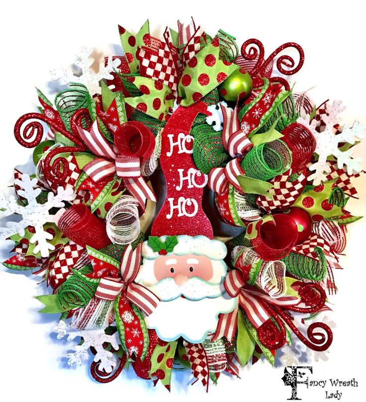 Whimsical Christmas Wreaths - ClipArt Best