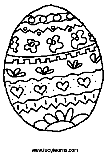 Easter Egg Drawing - ClipArt Best