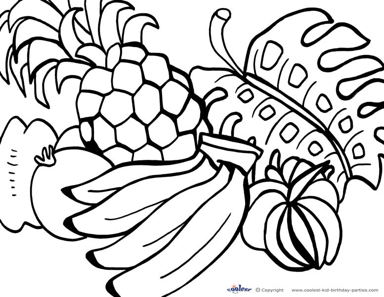 Printable Luau Coloring Page 1 - Coolest Free Printables - ClipArt Best ...