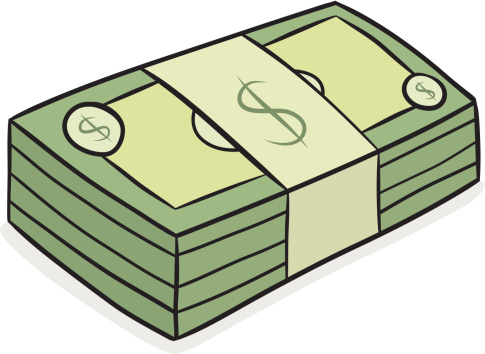 Pile Money Drawings Clip Art, Vector Images & Illustrations