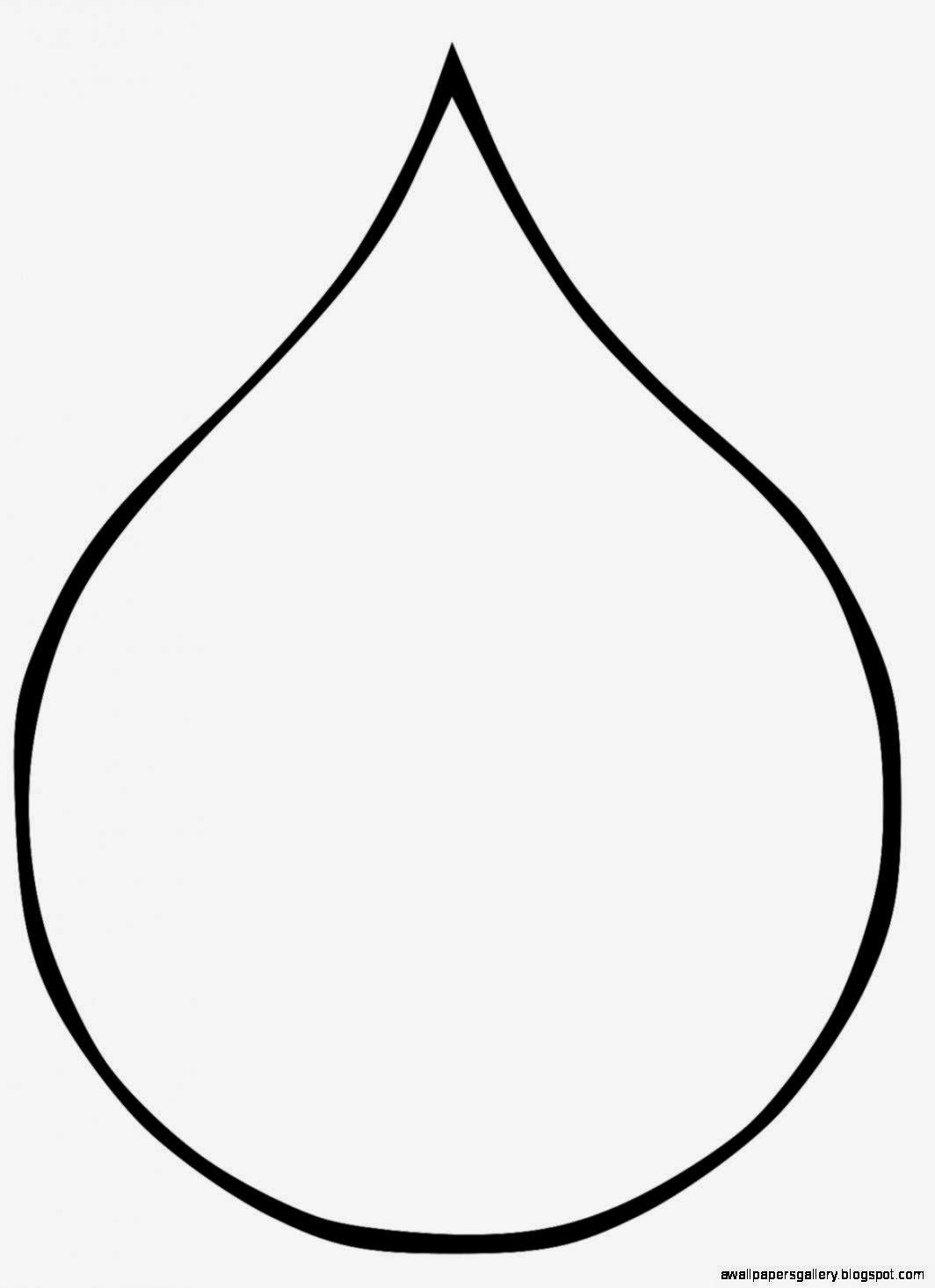 Drop Of Water Clipart Black And White - ClipArt Best