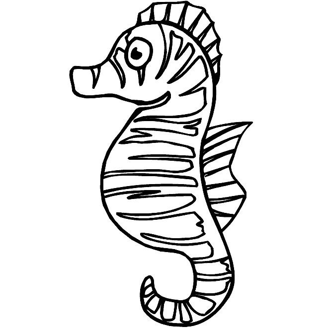 Seahorse Pictures Printable - ClipArt Best