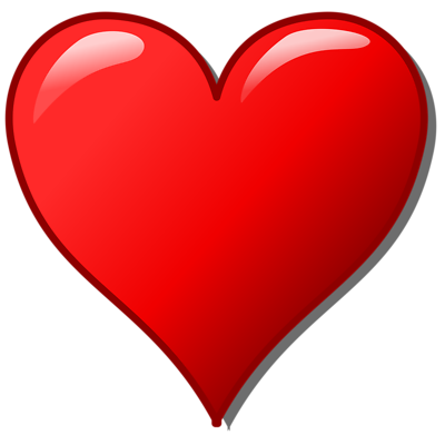 Free Stock Photos | Illustration Of A Red Heart | # 16131 ... - ClipArt ...