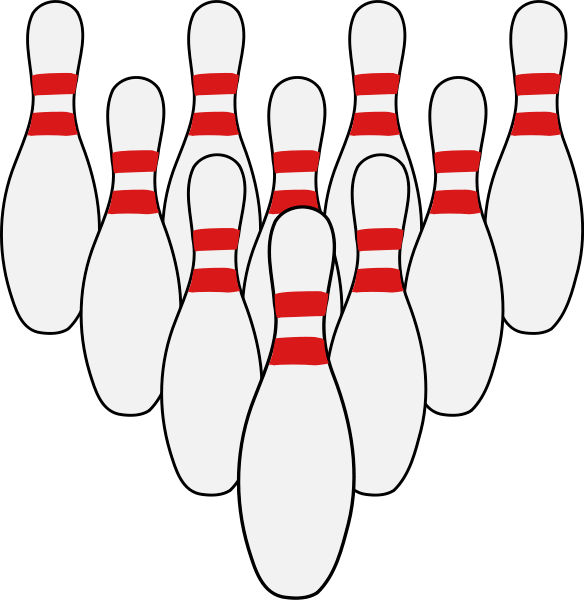 Bowling Pin Template Printable