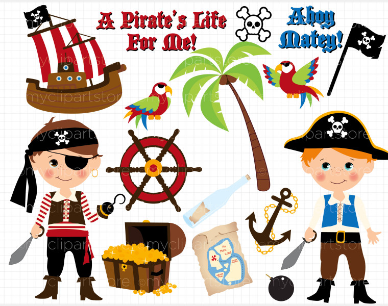 Clip Art – A Pirate's Adventure | My Clip Art Store - ClipArt Best ...