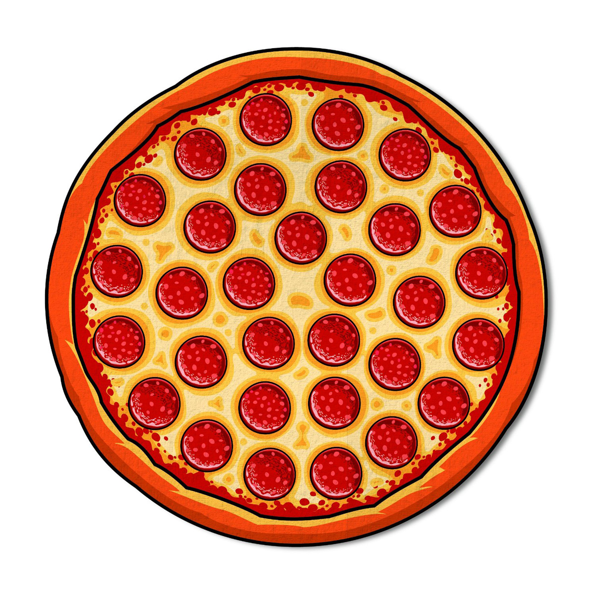 Lista 91+ Foto Como Dibujar Una Pizza De Pepperoni Cena Hermosa