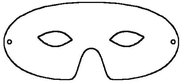 Free Printable Mask Template - ClipArt Best - ClipArt Best