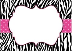 Blank Leopard Print Invitations - ClipArt Best