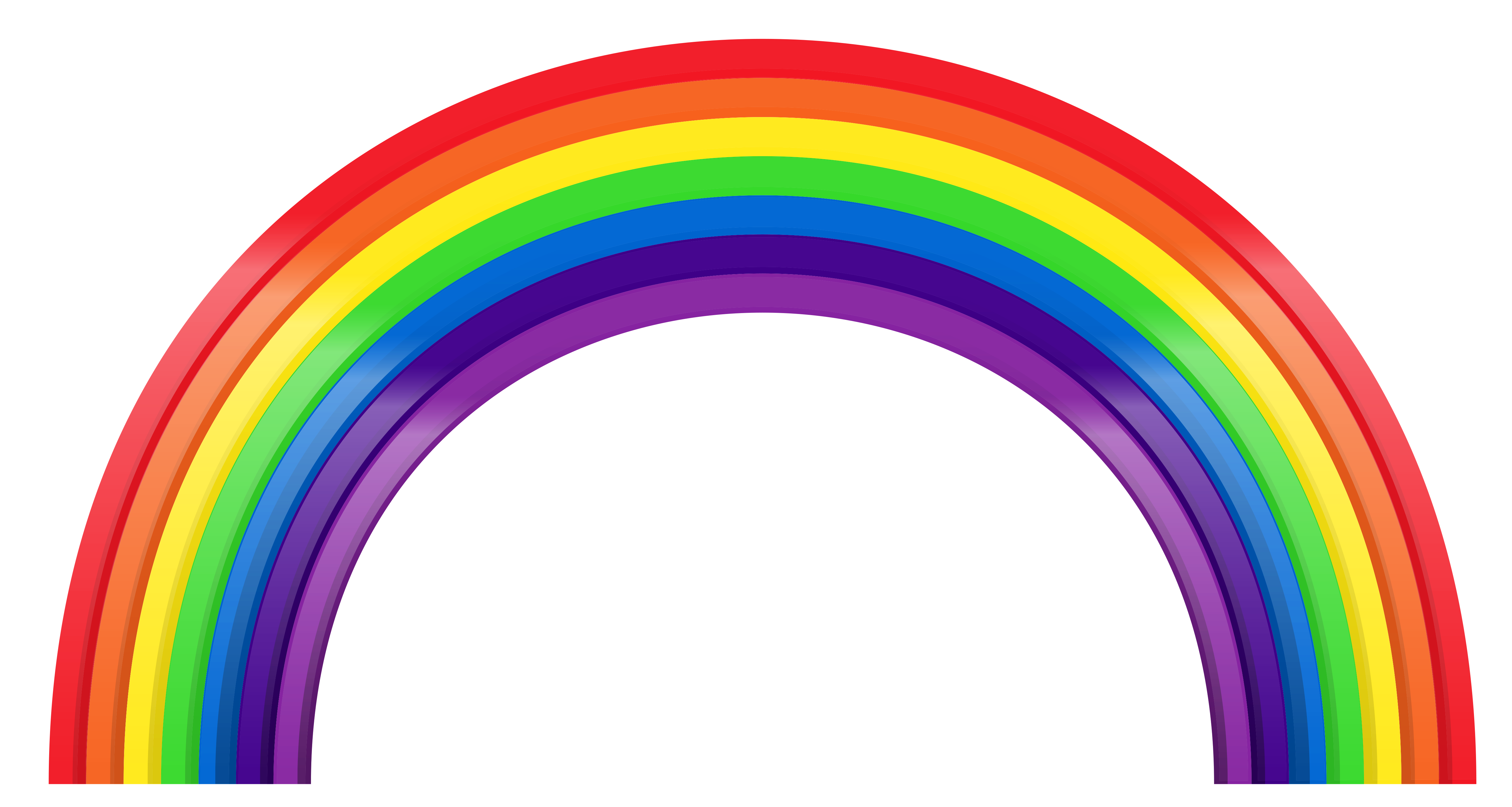 Large Rainbow Transparent PNG Clipart