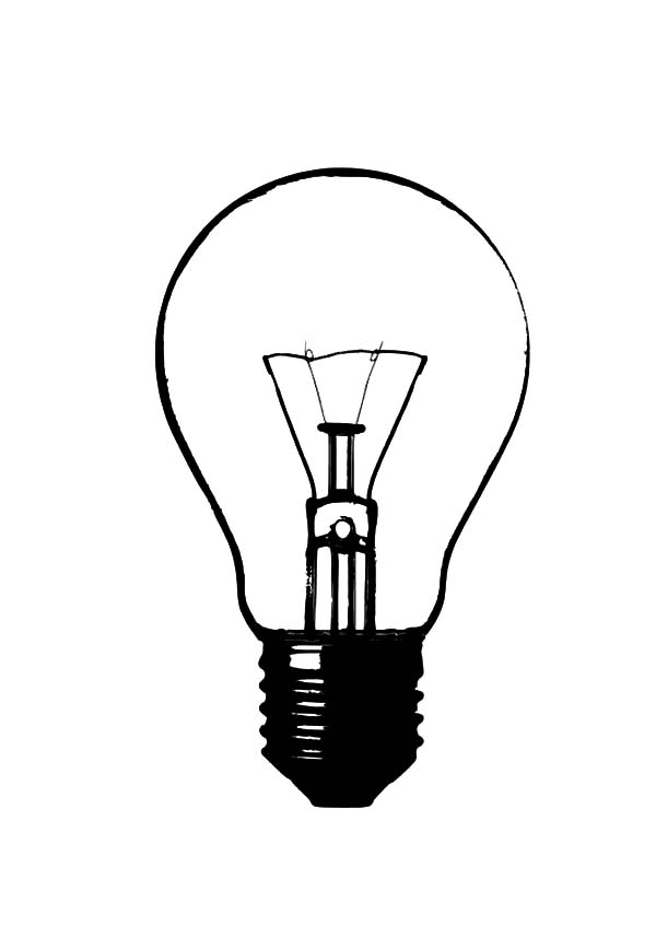 light bulb drawings