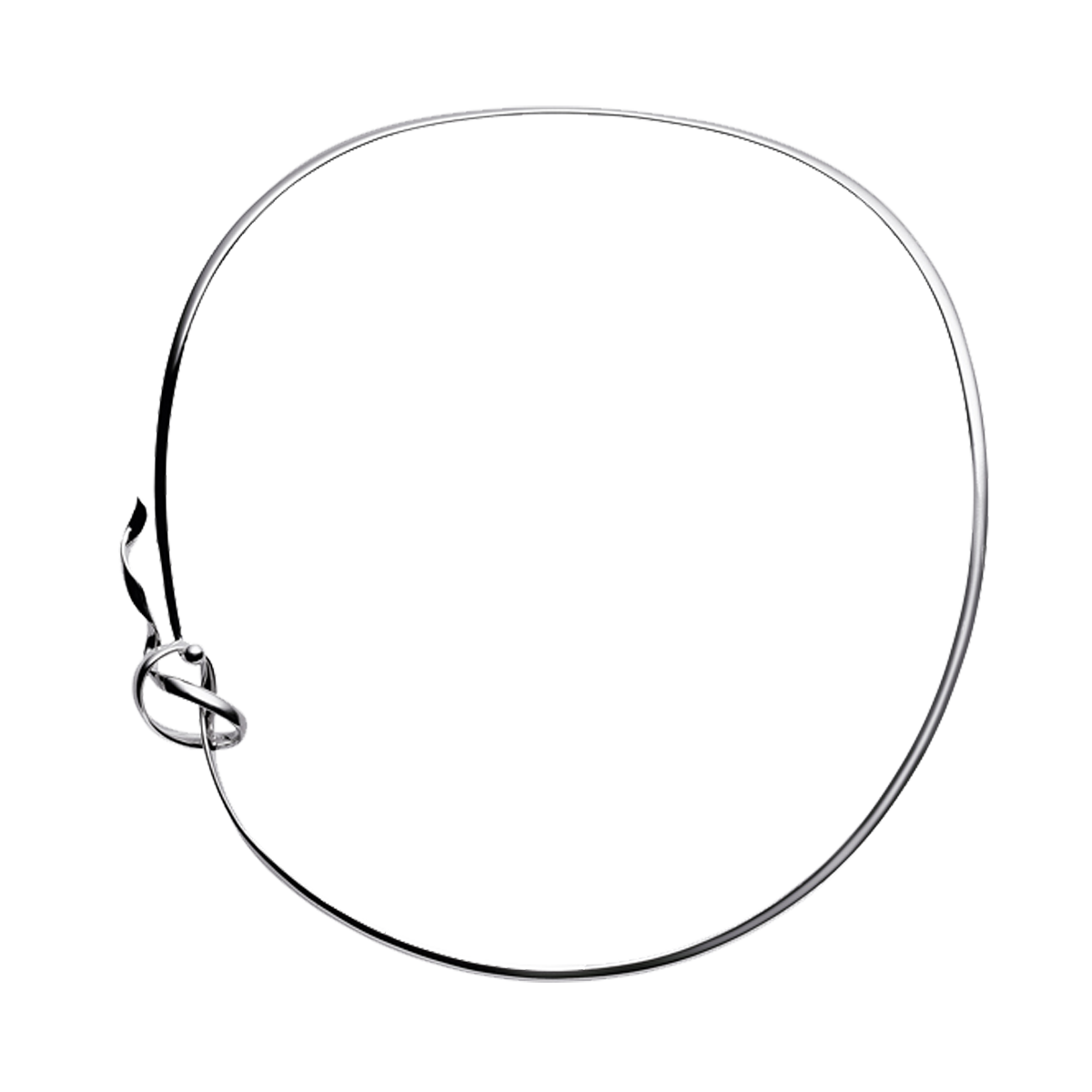 FORGET-ME-KNOT neck ring - sterling silver - ClipArt Best - ClipArt Best