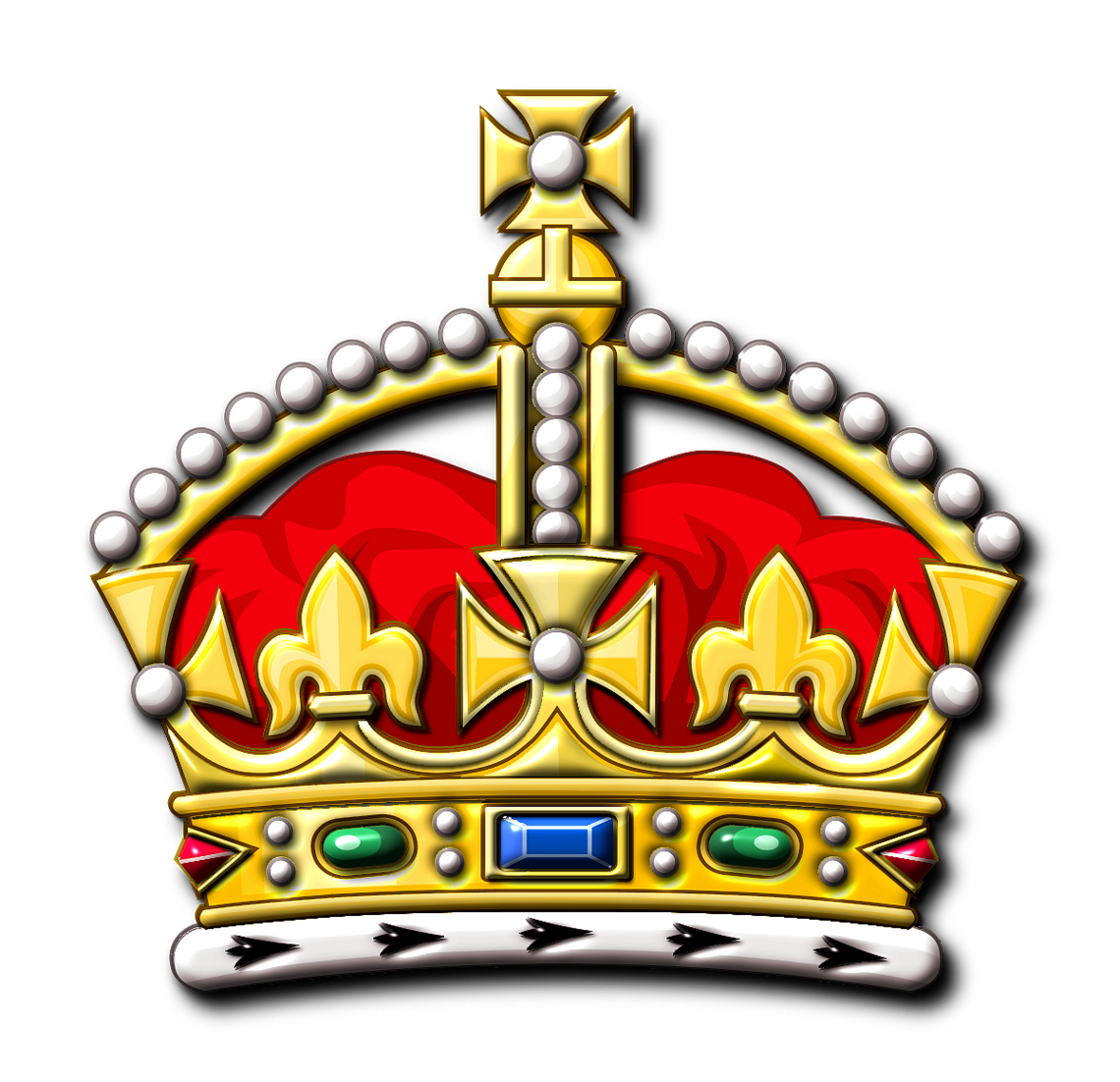 Crown logo design - sadebada
