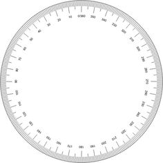 360 Degree Circle Template - ClipArt Best