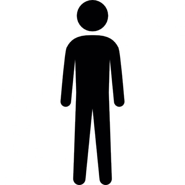 Tall human silhouette Icons | Free Download