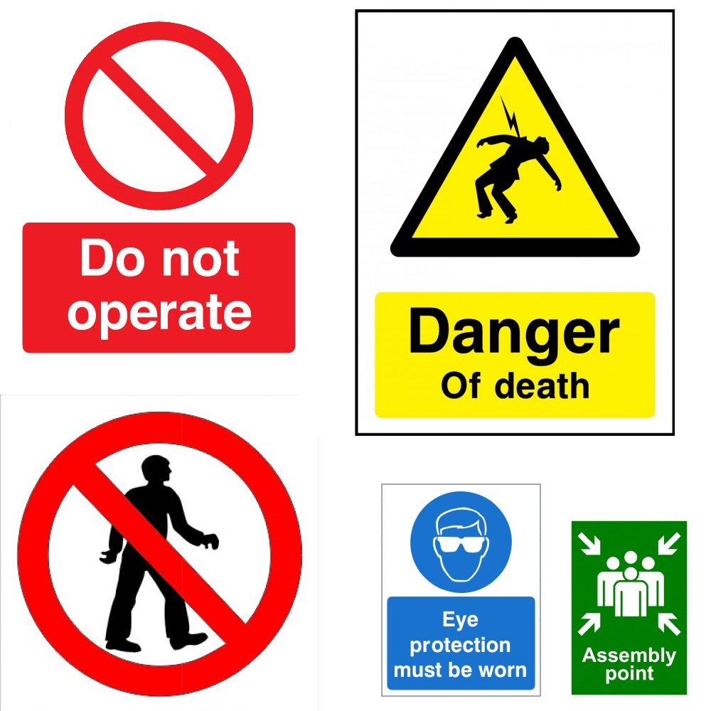 Corporate Health & Safety Signs | Printed Company Signs | Navillus ...