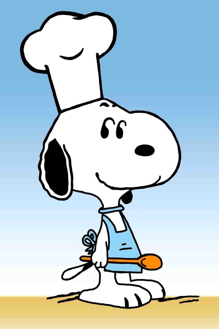 Snoopy Cooking - ClipArt Best