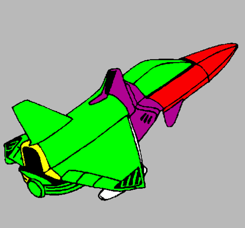 Colored Rocket Ship - ClipArt Best