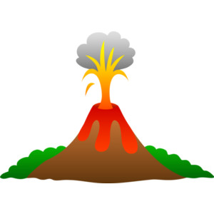 Volcano Erupting With Lava Free Clip Art - Polyvore - ClipArt Best ...