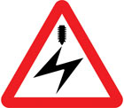 Electric-cable-road-sign-001.jpg - ClipArt Best - ClipArt Best