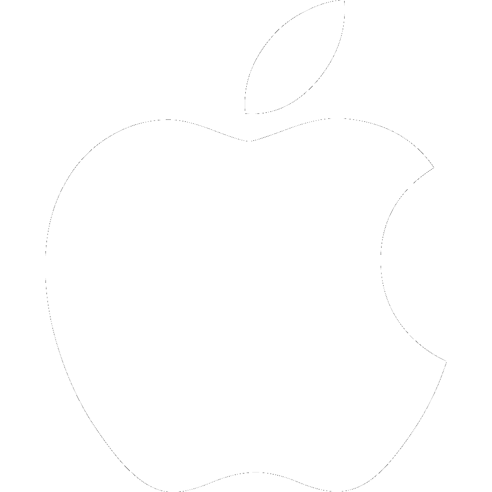 白色苹果标志符号图片