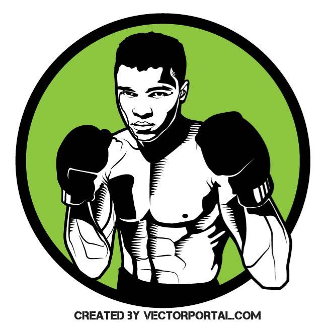 Clip Art Of Muhammad Ali Boxing Gloves - ClipArt Best