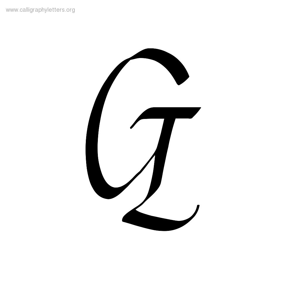 Cursive G G Calligraphy Calligraphy Alphabet Hand Let - vrogue.co