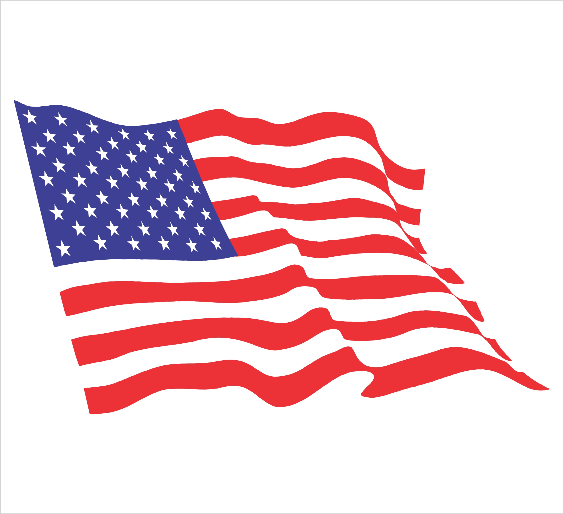 USA Waving Flag - Powercall Emergency Sirens, Window Graphics ...