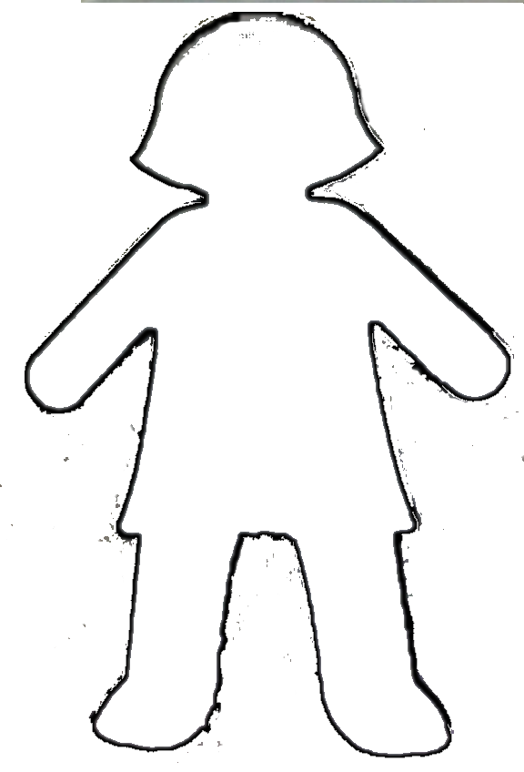 Boy Outline Coloring Page