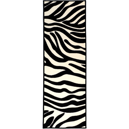 Pink White/Black Animal Print Zebra Area Rug | Wayfair - ClipArt Best ...