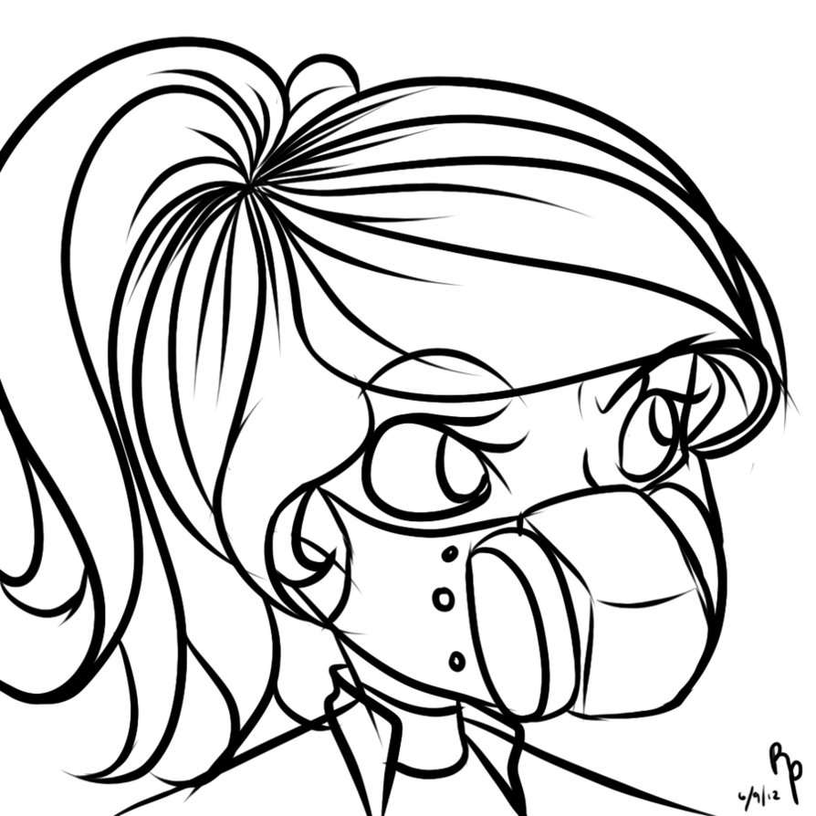 Gas Mask Girl by Preteritus-Mediocris on DeviantArt - ClipArt Best ...