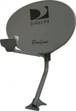 SATELLITE DISH--SLIMLINE DIRECTV DTV SL3 LNB COMPLETE SET--BRAND ...