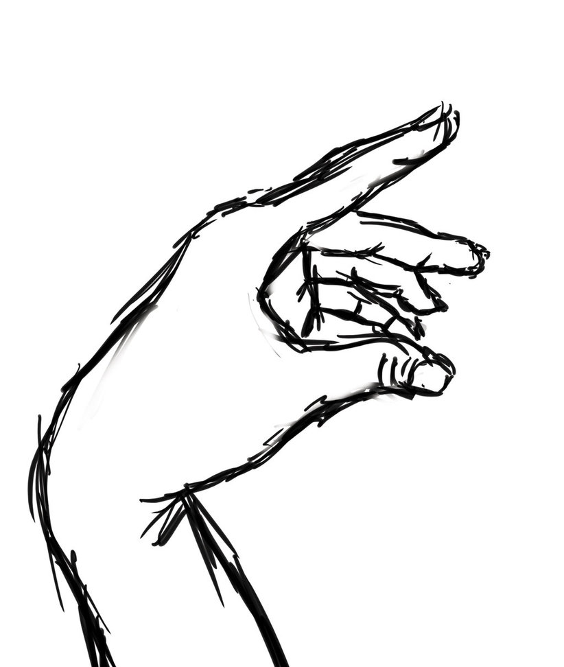 Hand Sketch by Spockandcookies on DeviantArt - ClipArt Best - ClipArt Best