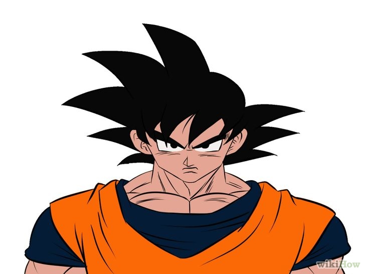 Goku zeichnen – wikiHow - ClipArt Best - ClipArt Best