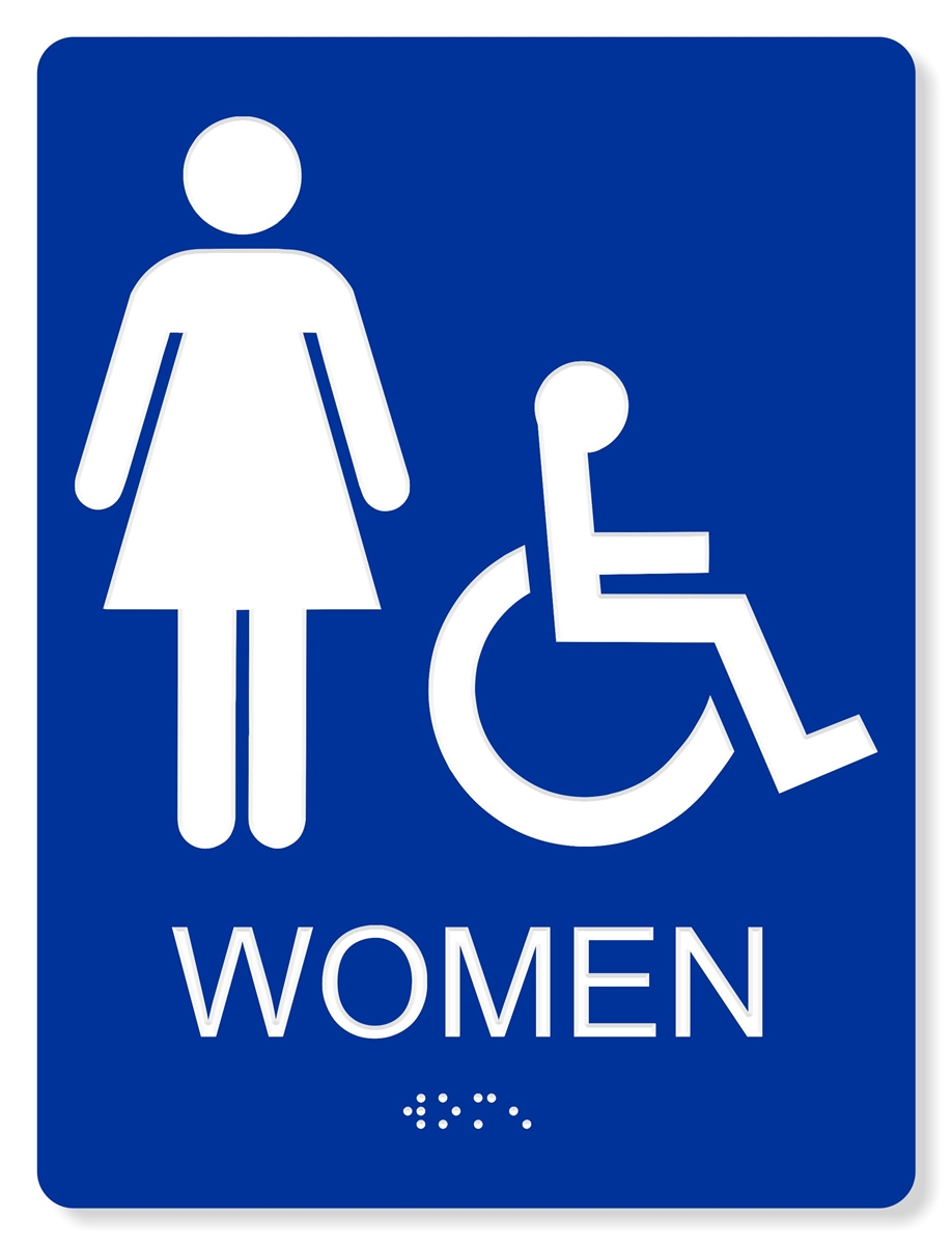 Women S Restroom Sign - ClipArt Best