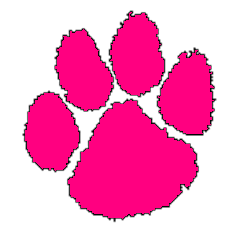 Pink Paw Prints - ClipArt Best