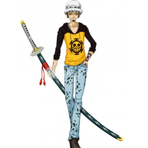 One Piece Trafalgar Law Cosplay Cotton Hoodie T-shirt - ClipArt Best ...