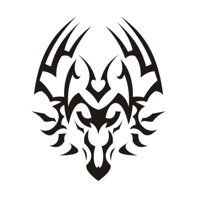 DeviantArt: More Like Tribal Hell Wolf by Body-Art - ClipArt Best ...